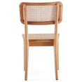 thumbnail image 6 of Manhattan Comfort Giverny 17.32" Wood Dining Chair in Natural (Set of 4), 6 of 7