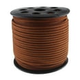 thumbnail image 1 of segolike 3mm 100 yards suede cord string making supply reddish brown, 1 of 7