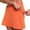 Orange, variant on Women's Stretchy Knee Length Skirt Athletic Skort MId Waist with Pockets