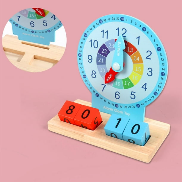 Puzzle Horloge Montessori éducatif pour enfant 17,5cm - L'Horloge