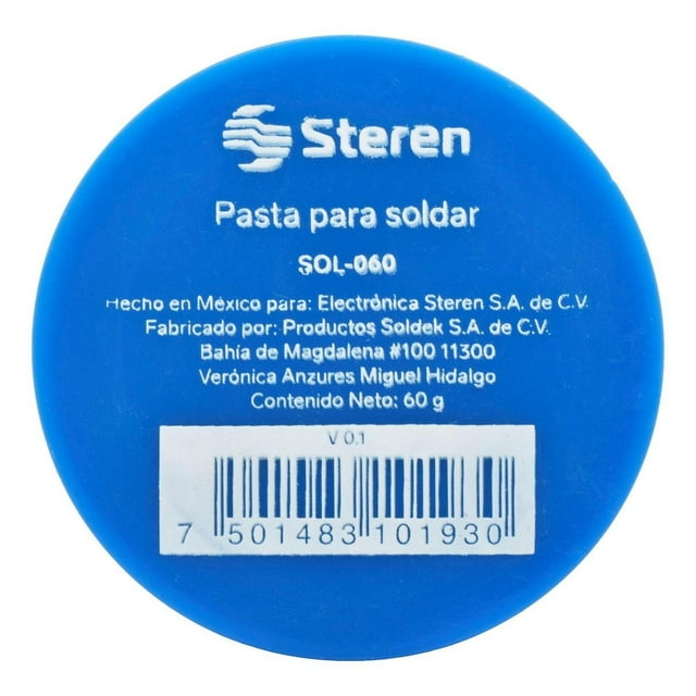 Pasta Para Soldar Steren 60 Gr
