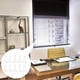 thumbnail image 5 of Blinds Hold Down Brackets, 10PCS Clear Plastic Clips for Blind Bottom Rail Secure Installation, 5 of 5