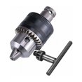 thumbnail image 1 of Portabrocas con capacidad de 1,5 a 13 mm y llave para herramienta de conversión de llave de impacto neumática, adaptador hembra de casquillo cuadrado de 1/2", 1/2-20UNF, 1 of 5
