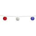 thumbnail image 4 of 10-Count Red White and Blue 4th of July Paper Lantern Lights 8.5ft White Wire, 4 of 4