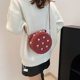 thumbnail image 4 of Bolso Bandolera Mujer Gamuza Punk Tachonado Color Sólido para Viajes, 4 of 9