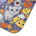 thumbnail image 5 of Halloween Cute Icons Collage Pattern Dish Drying Mat for Kitchen 1 Pack, Ultra Absorbent Microfiber Dishes Drainer Mats,16x18in(41x46cm), 5 of 6