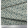 thumbnail image 3 of Soimoi Cotton Jersey Fabric Geometric Mandala Fabric Prints By Yard 58 Inch Wide, 3 of 3