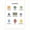 Framed, variant on Classroom Poster - Learn Shapes Poster PreK Kindergarten poster