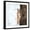 Black Frame, variant on Art.com Portrait of a Cougar, Mountain Lion, Puma, Striking Pose, Winter Scene in the Woods Photographic Print by Baranov E, 30" x 30"