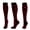 Red, variant on Gothic Skull Blood Dots Printed Knee High Stockings, Shock Absorbing Cushioned Sole, Lightweight Cotton Socks for Halloween Costume School Styling Hot Pink L