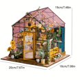 thumbnail image 2 of Handmade DIY Production Of Artwork Model Scene Assembly Model Flower Room Children's Educational Toys Girl Teenager Valentine's Day Birthday Gift Decoration Decoration, 2 of 4