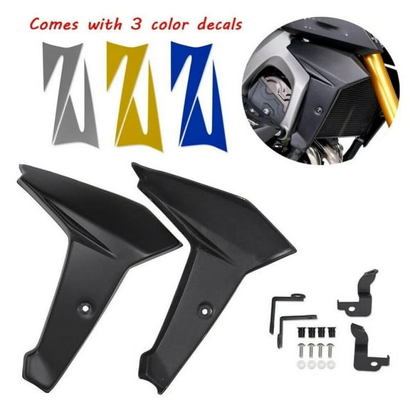 Motorcycle Radiator Side Panel Protector Cover Fairing for MT09 FZ09 FJ09 MT09 FZ-09 -09 2014 2015 2016
