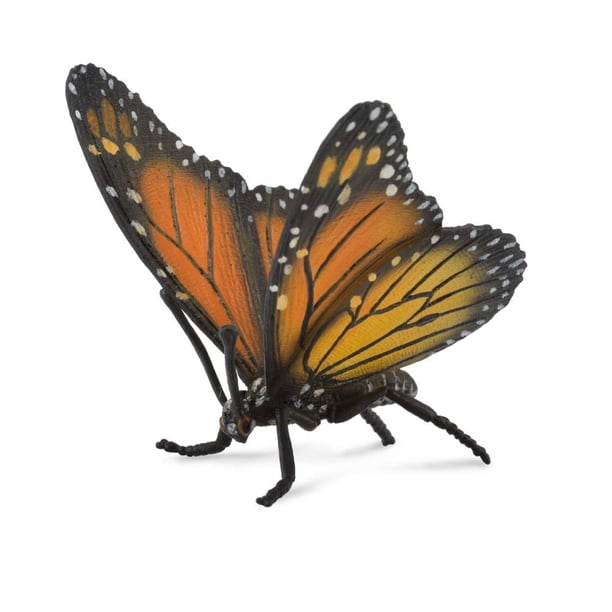 Figura de juguete Collecta Insects Mariposa Monarca - Auténtico modelo pintado a mano