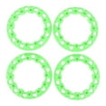 thumbnail image 2 of 4Pcs 8 Inch ATV Wheel Trim Hub  Decor Wheel Rim Cover Decoration Scratch Plastic Hubcap Trim Cover Universal for Go Kart, 2 of 7