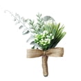 thumbnail image 3 of Boda Romántica Pin Invitado Boutonniere Decoración De Disfraces Para Las Personas Para Cada Ocasión verde 2 perfecl Alfiler de flor de novio, 3 of 8