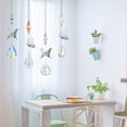 thumbnail image 2 of Kearding Paquete de 7 Crystal Sun Catcher DIY Craft Wedding Party iris Colgante Colgante Araña de interior Adorno brillante Decoración del hogar, 2 of 6