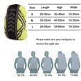 thumbnail image 3 of Backpack Rain Cover Outdoor Bag Waterproof Cover Backpack Reflective Rainproof for Hiking,Camping,Traveling,Biking, 3 of 5