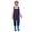 1-Dark Blue, variant on Girls Rain Pants Adjustable Girls Waterproof Rain Pants Windproof Mud Proof Rain Wear for Boys and Girls 2-3 Years