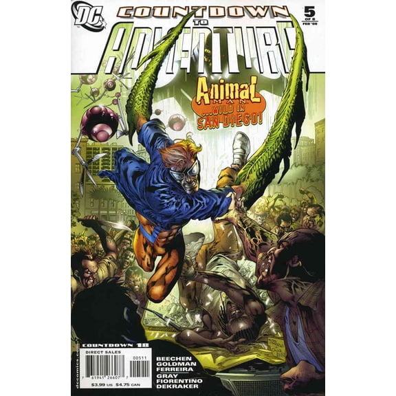 Countdown to Adventure #5 VF ; DC Comic Book