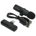 thumbnail image 2 of Compact Wireless Lavalier Microphone,Wireless Lavalier Microphone Intelligent Lavalier Microphone Lapel Clip Microphone Ultra Responsive, 2 of 9
