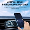 thumbnail image 4 of Car Phone Holder Mini  Smart Electric Locking Car Mobile Phone Bracket Air Vent Clip for Smartphone, 4 of 10
