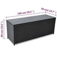thumbnail image 4 of vidaXL Outdoor Storage Deck Box Chest Cabinet for Patio Cushions Garden Tools, 4 of 12