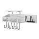 thumbnail image 1 of Organizador de de madera rústica, colgador de almacenamiento para , colgador de pared, ganchos para llavero, monedero, cartera,, 1 of 9