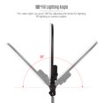 thumbnail image 4 of Mistaha HD-14S 14 Inch Studio Ring Light 36W 3200-5600K Bi-Color Dimmable LED Video Light, 4 of 8
