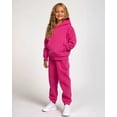 thumbnail image 3 of PURE CHAMP Girls Sweatpants 3 Pack Fleece Joggers, Teen Athletic Pants with Zipper Pockets 4-16, 3 of 6