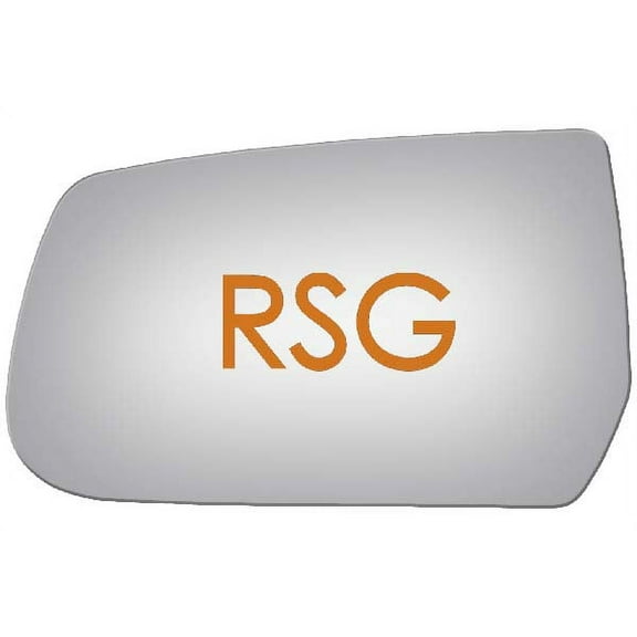 Burco Side View Mirror Replacement Glass with Motor Mount Plate - Clear Glass - 4327RSG