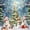 Christmas 06, variant on Manfei Cute Christmas Tree Shower Curtain 72Wx72L,Xmas Holiday Season Bathroom Curtain