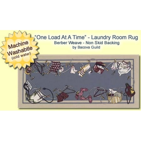 Laundry Rug by Bacova - "One Load At A