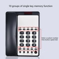 thumbnail image 5 of B188B Fixed Landline Phone Desktop and Wall Mount Lanldine Telephone for Hotel Front Desk Telephone, 5 of 9