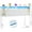 White, variant on Homieasy King Headboard with Storage, Headboards with Power Outlets and Smart LED Light, Sturdy Head Board for King Size Bed, White