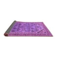 thumbnail image 2 of Ahgly Company Indoor Round Oriental Purple Industrial Area Rugs, 4' Round, 2 of 4