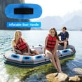 thumbnail image 4 of 2PCS PVC Inflatable Boat Handle, Strap Armrest for PVC Inflatable Boat, Raft, Dinghy, Kayak, Canoe, Surfboard, SUP with Wide Base Design, Light and Portable, 4 of 8