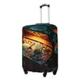 thumbnail image 2 of Fotbe Underwater Treasure Chest Luggage Cover Protector,Suitcase Protector,Scratch and Dirt Resistant,Fits 18-32 Inch Luggage-Large, 2 of 9