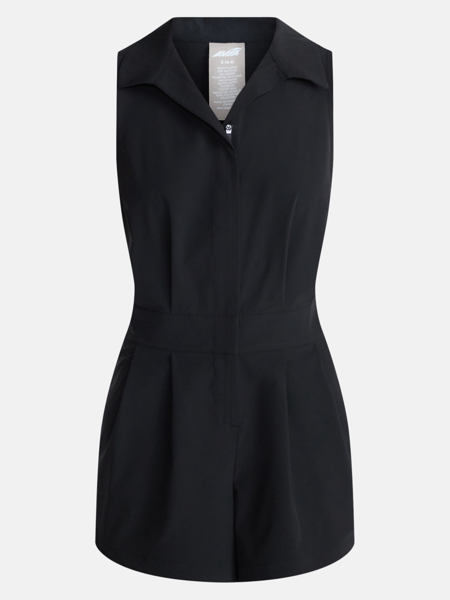 Avia Women's FeatherStretch Romper, Sizes XS-XXXL