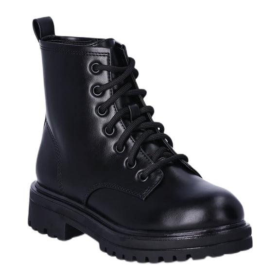 Wonder Nation Little and Big Girls Combat Boots