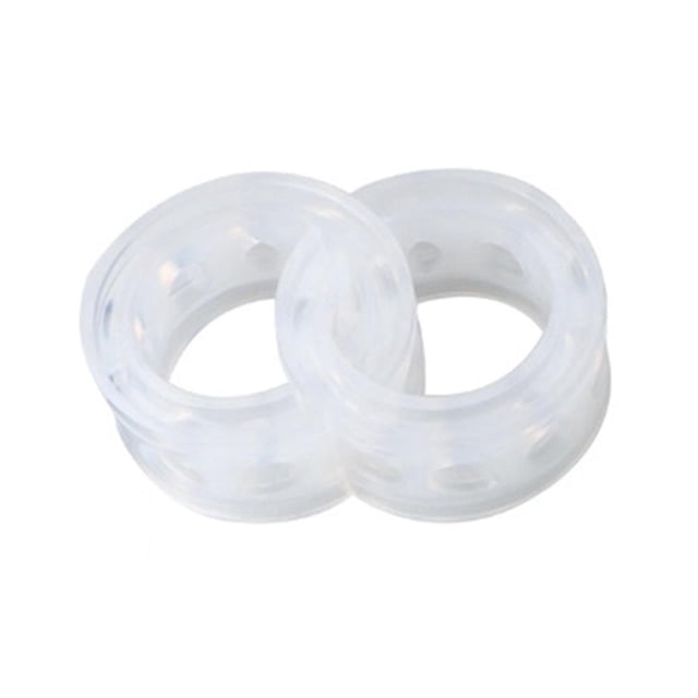2pcs Car Suspension Shock Absorber Transparent Buffers Shock Absorber Retrofit Cushioning Principle Automobile Accessories