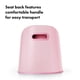 thumbnail image 4 of Asiento de inodoro OXO Tot Blossom con protector contra salpicaduras, 4 of 6