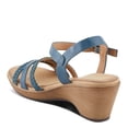 thumbnail image 5 of Patrizia Women's ZINOVIA Braided Strap Wedge Sandals Blue Multi EU 42 / US 10.5 - 11, 5 of 5
