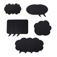 thumbnail image 3 of 10pcs Photo Booth Props Black Paper Cute MultiStyle Birthday Backdrop with Sticker Sticks for Birthday Party Decoration, 3 of 5