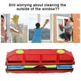 thumbnail image 4 of Magnetic Window Cleaner Tool Double-Glazed Window Glass Cleaning Wiper ForSingle/Double-Glazed Windows Portable Portable Glass Cleaning Tool (Red), 4 of 7