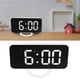 thumbnail image 3 of Reloj Despertador Electrónico Espejo Digital Regulable Puerto USB Dual ANGGREK  Otros, 3 of 8