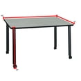 thumbnail image 6 of Regency Kee 66 x 24 in. Mobile Desk- Maple Top, Black Legs, 6 of 8