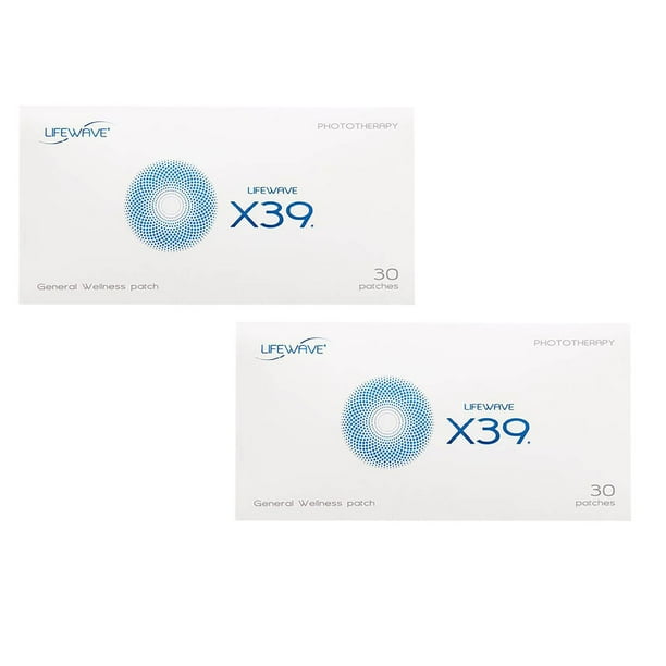 健康アクセサリー LIFEWAVE X39 30 patches X39 Patches for Enhanced Energy, Strength & Stamina – 30 Wellness