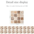 thumbnail image 3 of Goory For Kitchen Bathroom Mosaic Wall Stickers Peel and Stick Tiles Backsplash, 3 of 10