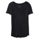 thumbnail image 1 of Camiseta básica Aeropostale Perfect Tee para mujer color negro talla mediana, 1 of 2