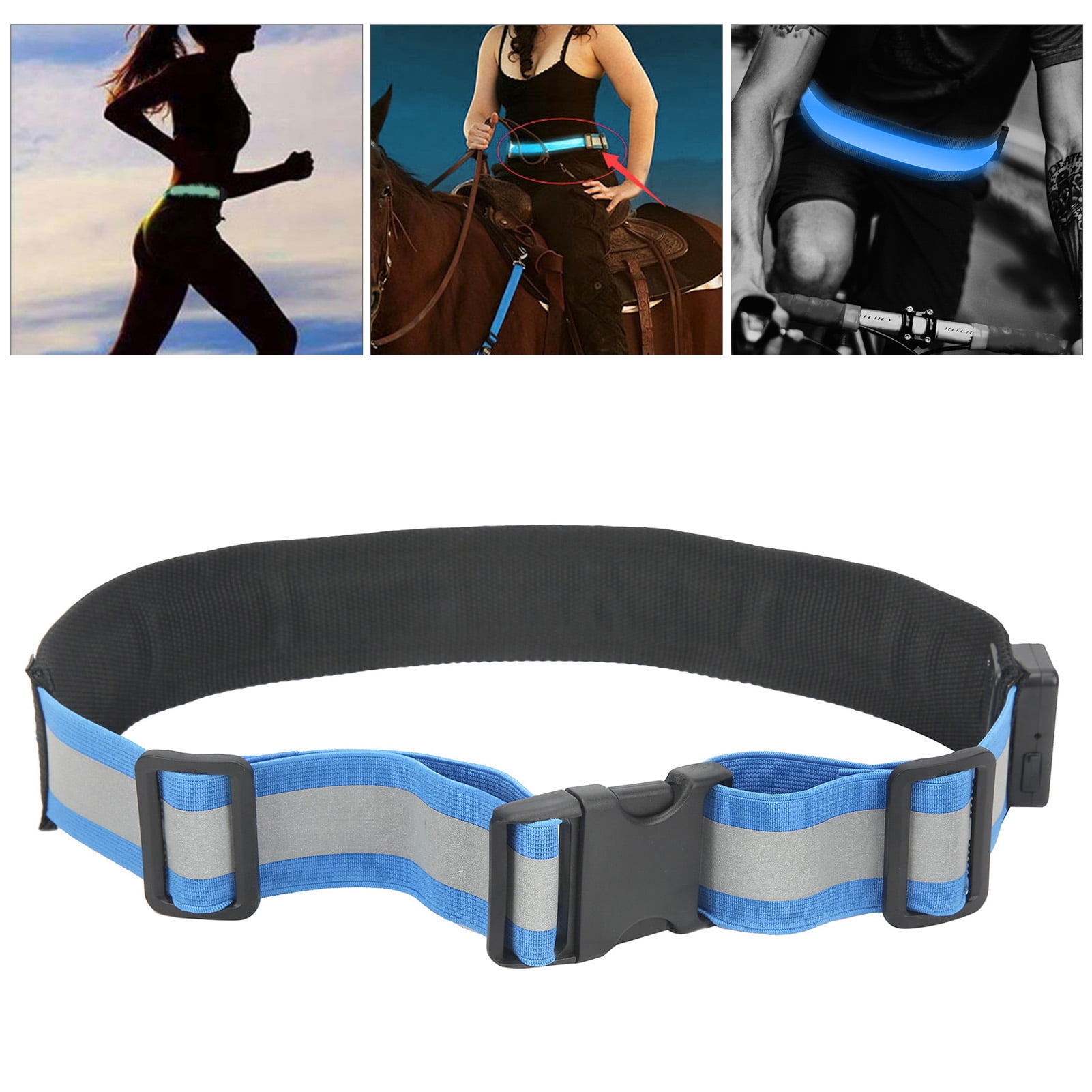LED Waistband USB Rechargeable LED Belt Retractable LED Waist Belt For Hiking For Running For Climbing Walmart
